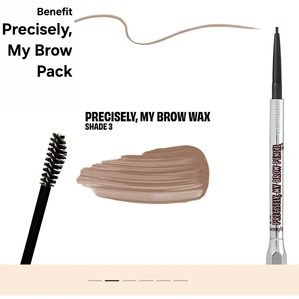 Benefit Precisely, My Brow Pack Full-size brow pencil & wax duo #3. BNIB